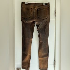 Paige size 31 copper colored jeans